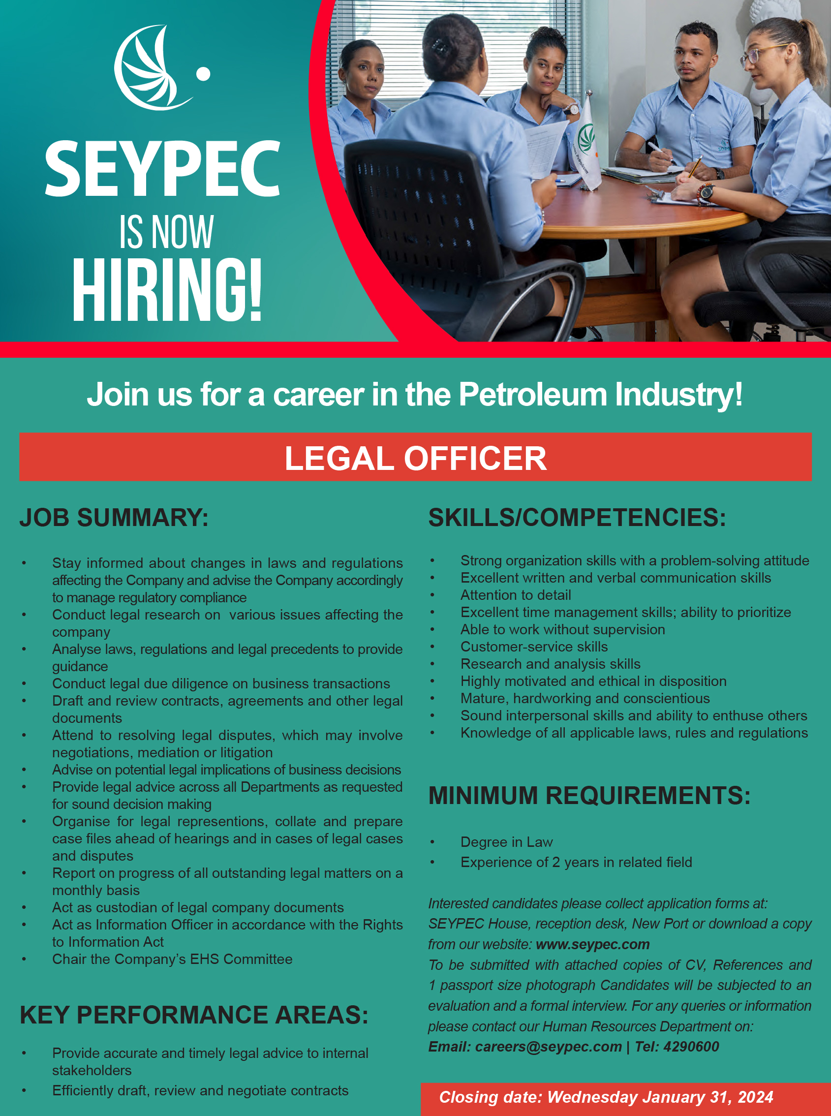 Legal Officer